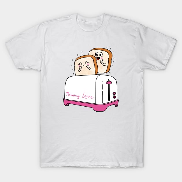 Bread Love T-Shirt by Kimprut